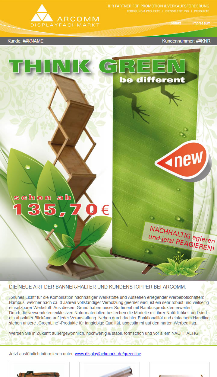 Vorschau Newsletter Bambus