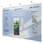 Messewand "4screen Classic WALL" (Messewandsysteme)