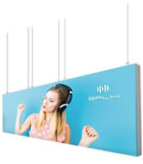 "LED-Hängedisplay 125mm" inkl. Druck (LEDWaende)