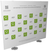 Messewand "Fabric System" (Messewaende)