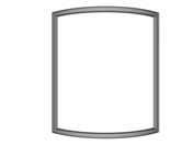 Vector Lite Rahmen 950 breit gebogen (Zubehoer)