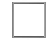  Vector Lite Rahmen 950 breit gerade (Zubehoer)