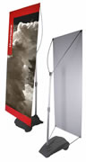 Neudruck für Messeaufsteller "Hurricane" (Bannerdisplay-Ersatzgrafikbahnen)