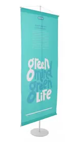 Details zu Bannerdisplay "Alu Craft" inkl. Druck