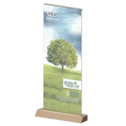 Details zu Greenline-RollUp "Karton Plus"  mit Bedruckung