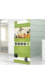Details zu Holzbanner "Eco Stand" inkl. Druck