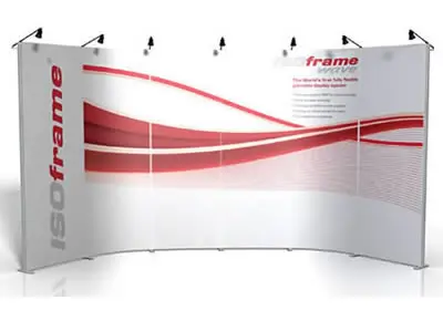 Details zu Modulare Messewand "IsoFrame Wave"