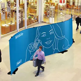 Details zu Bannerdisplay-Wand "Stage"