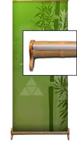 Details zu Greenline-Rollup "Bambus" inkl. Druck