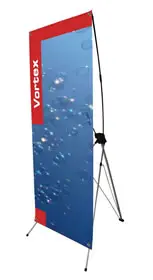 Details zu Bannerdisplay "Vortex" inkl. Druck