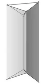 Details zu dreiseitiges Bannerdisplay "Tri Side" inkl. Druck