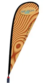 Details zu Ersatzfahne für Beachflag Diagonal