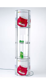 Details zu gepolsterte Rolltasche für Vitrine "Pirouet"