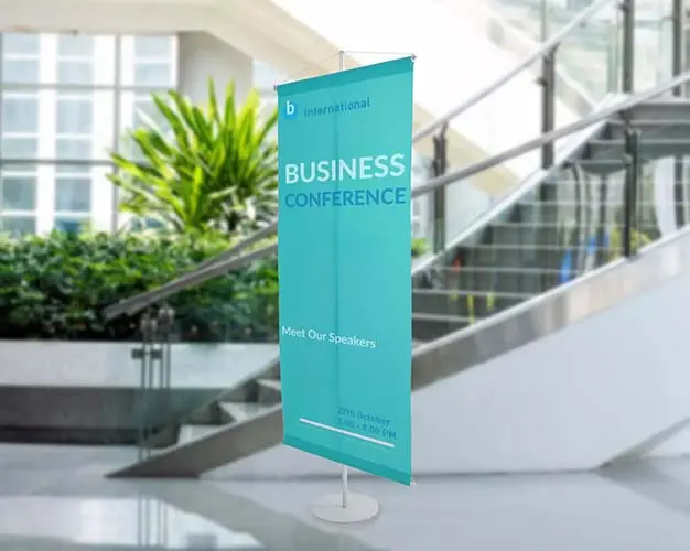 Bannerdisplay "Alu Craft" inkl. Druck