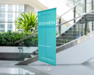 Bannerdisplay "Alu Craft" inkl. Druck