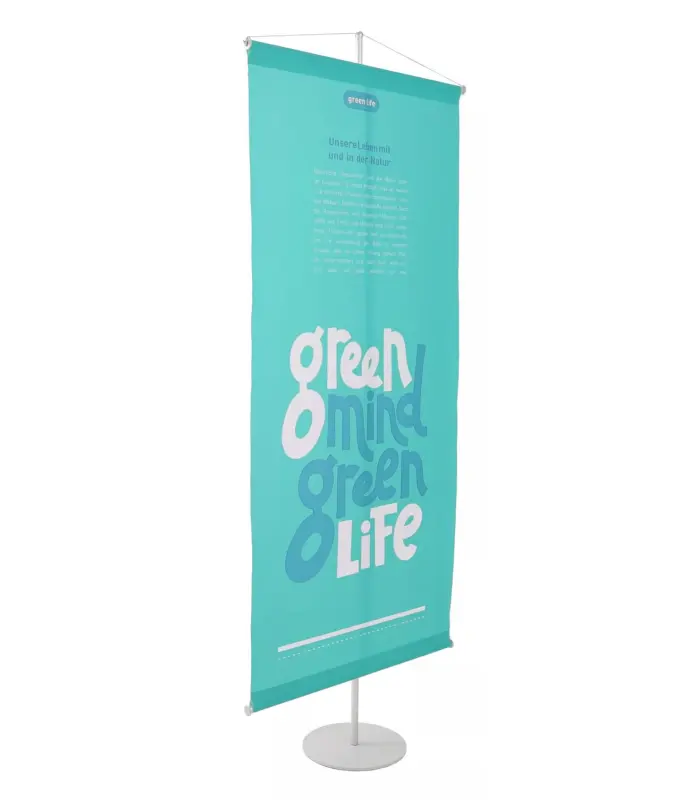 Bannerdisplay "Alu Craft" inkl. Druck