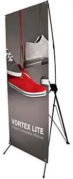 Bannerdisplay "Vortex" inkl. Druck