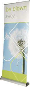 Rollup-Display "Barracuda" inkl. Bannerdruck