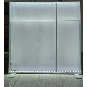 Messewand "BigFrame Lightbox" inkl.Druck