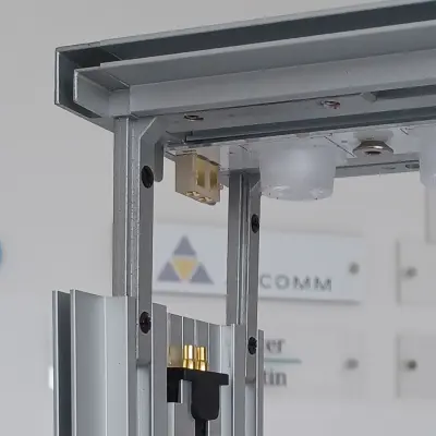 LED-Messewand "BigFrame Lightbox" inkl.Druck