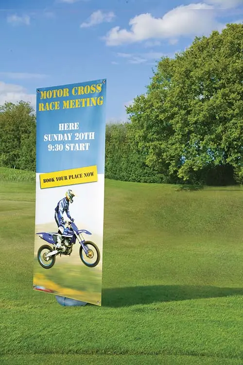 Outdoor-Banner "Blizzard" inkl. Druck