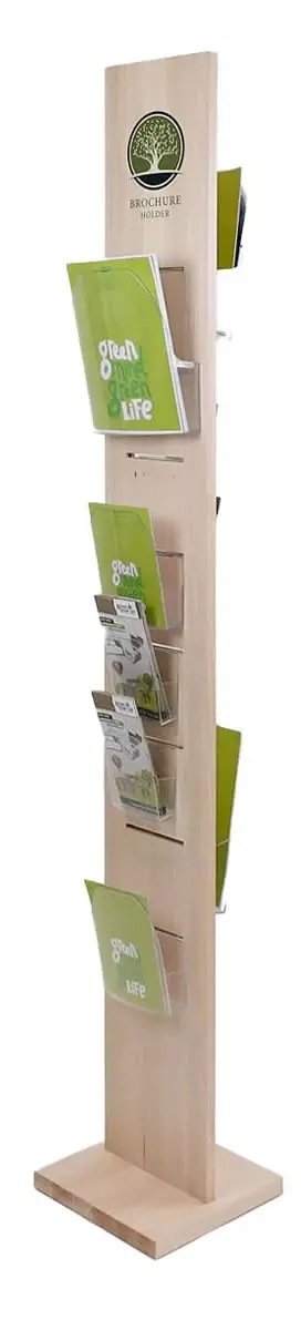 Bodenaufsteller "Dacapo Wood"