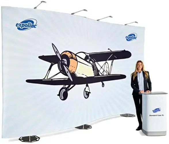 Messewand "Fabric System"