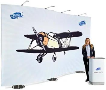 Messewand "Fabric System"