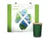 Faltdisplay-System "Cool Budget" inkl. Tonne und Leuchten  (Faltdisplay-Systeme) 