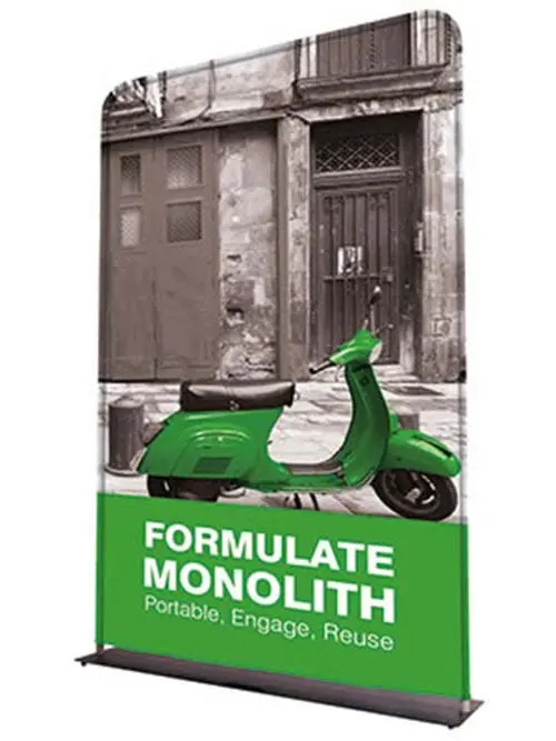 Bannerdisplay Formulate "Monolith" inkl. Druck (Bannerdisplays)