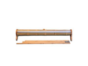 (Greenline-RollUp "Bambusstab"  mit Bedruckung)