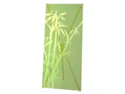 (Greenline-X-Banner "Bambus" mit Bedruckung)