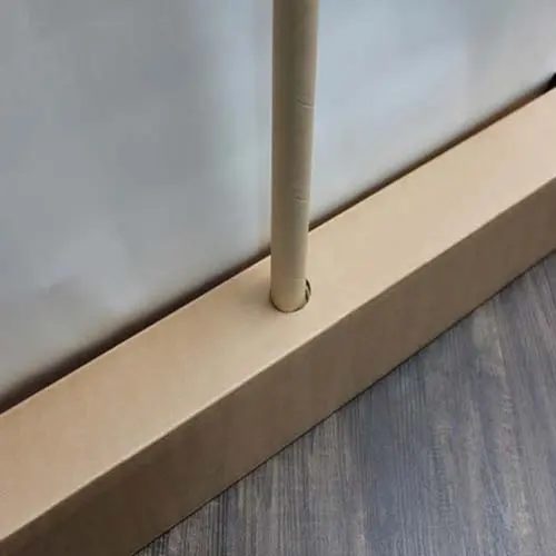 Greenline-RollUp "Karton Plus" mit Bedruckung
