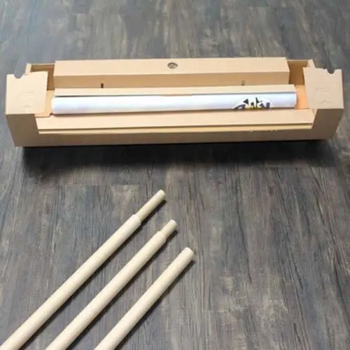 Greenline-RollUp "Karton Plus" mit Bedruckung