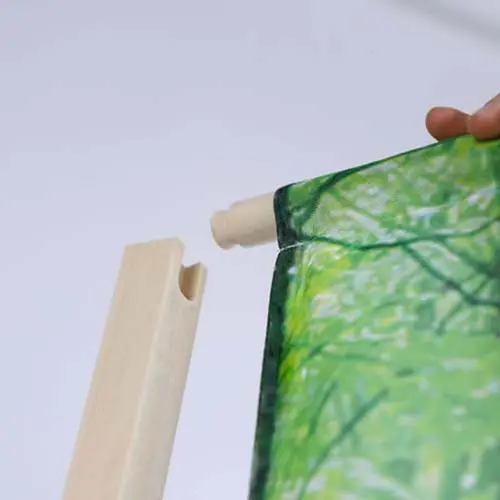 Holzbanner "Wood"