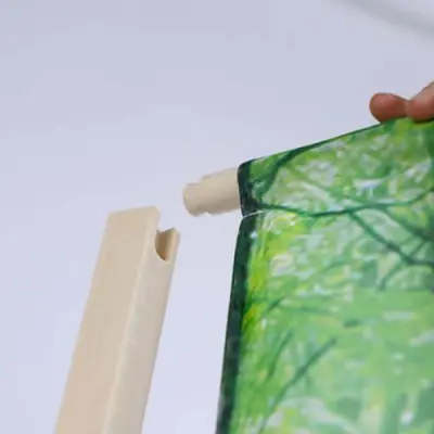 Holzbanner "Wood"