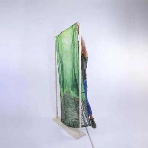 Holzbanner "Wood"