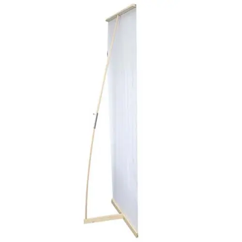Holzbanner "Eco Stand" inkl. Druck