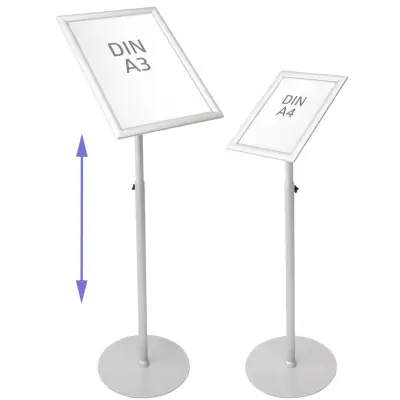 Infoständer "Teleskopisch" (Bodenstaender)