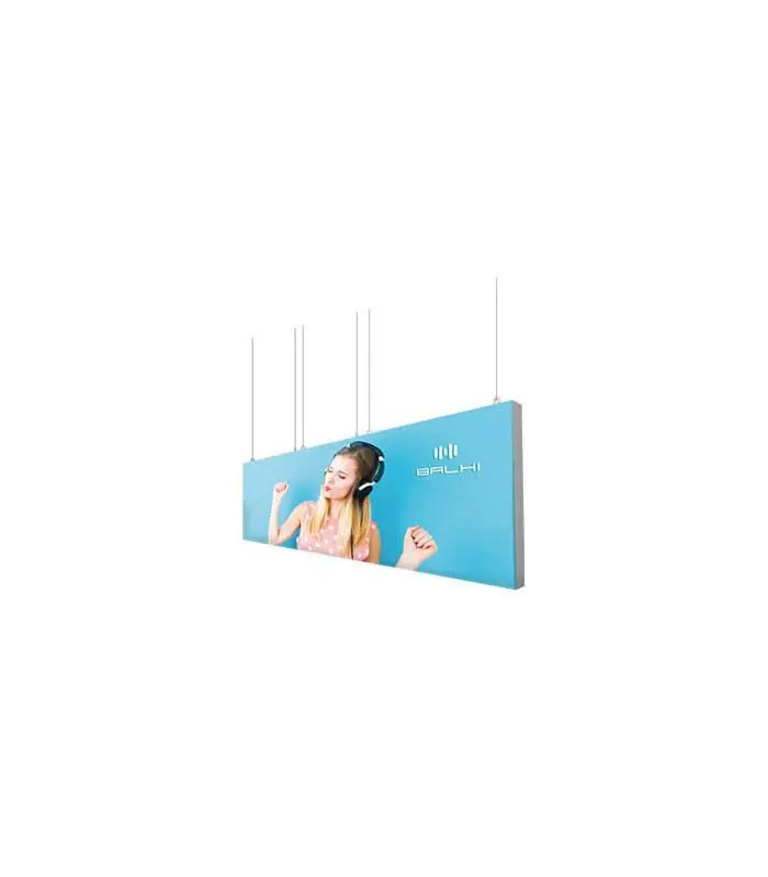 "LED-Hängedisplay 125mm" inkl. Druck