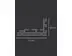 "LED Wandrahmen 75mm" inkl. Druck   (Leuchtdisplays) 