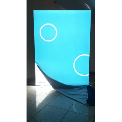 LED-Messewand "BigFrame Lightbox" inkl.Druck