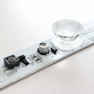 LED-Wand "Illuminova 125mm" inkl. Druck