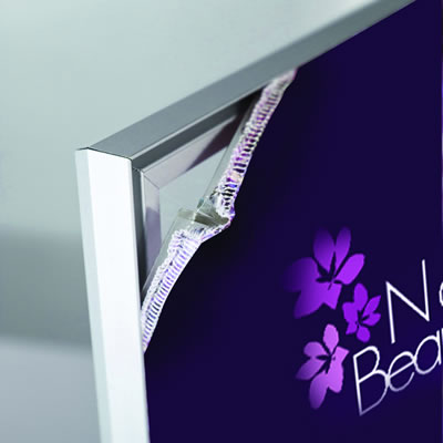 LED-Wand "Illuminova 125mm" inkl. Druck