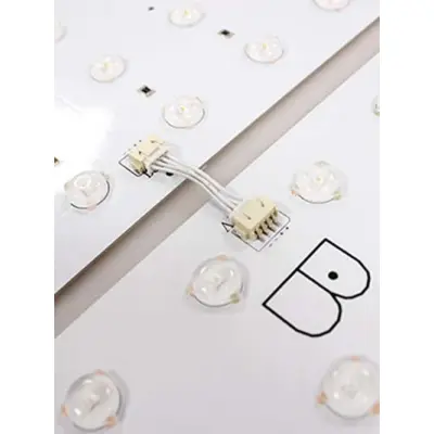 "LED Wandrahmen flach" inkl. Druck