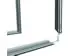 "LED Wandrahmen flach" inkl. Druck  (Leuchtdisplays) 