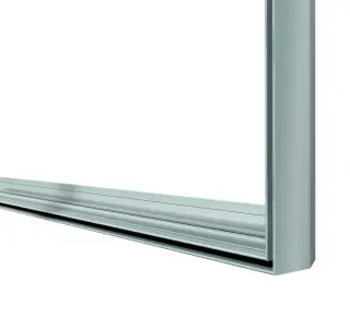 "LED Wandrahmen flach" inkl. Druck