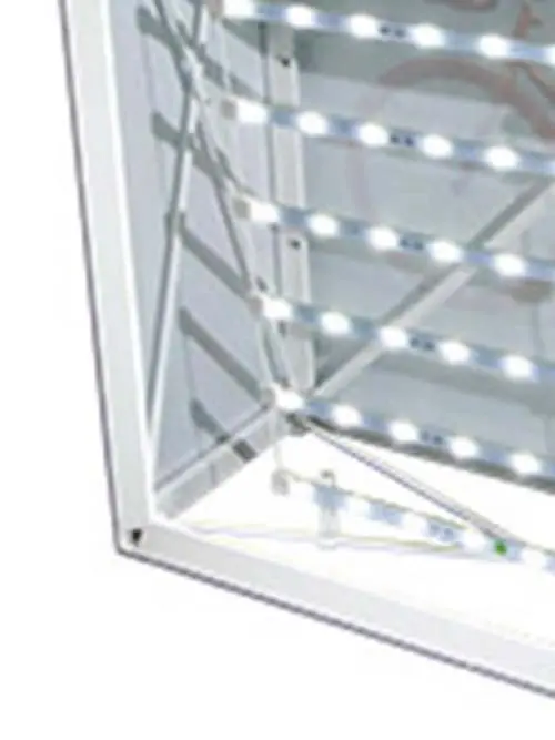 Messetheke "LED Embrace"