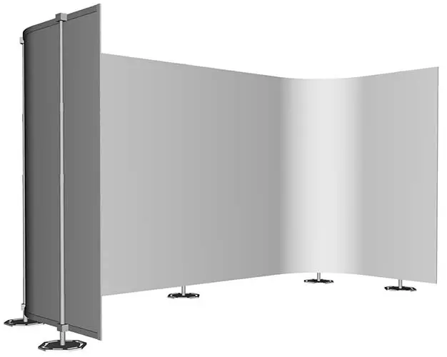 Messewand "Fabric System"