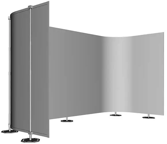 Messewand "Fabric System"